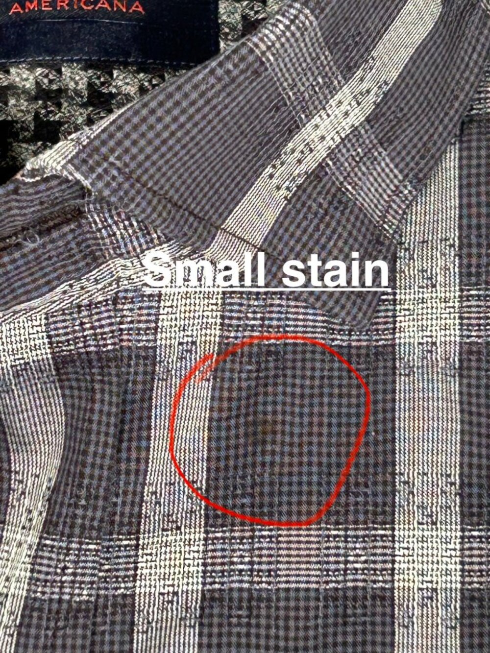 Robert Graham Men's 2XL Plaid Button Down Shirt Long Sleeve Charcoal Gray Black - Picture 2 of 7
